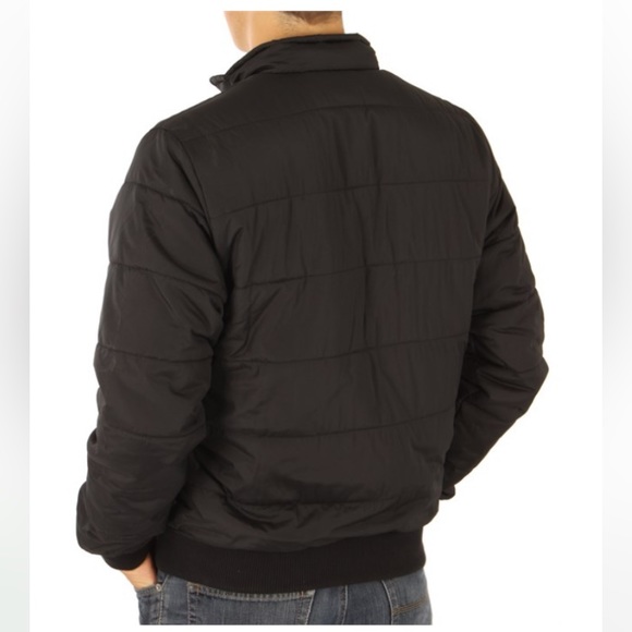 Small RVCA rush push jacket fleece lined warm bomber jacket - Picture 3 of 14